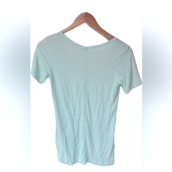 BABATON Modal Mint Green Scoop Neck Tee - Picture 2 of 3